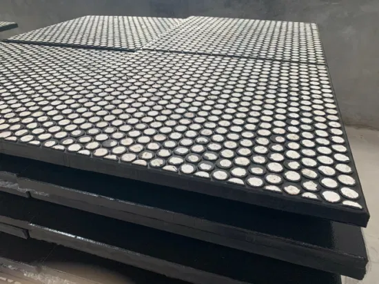 Flame Retartand Ceramic Rubber Lining Wear Liner Rubber Sheet for Ming Use